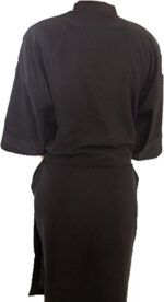 KIMONO POLIESTER NEGRO