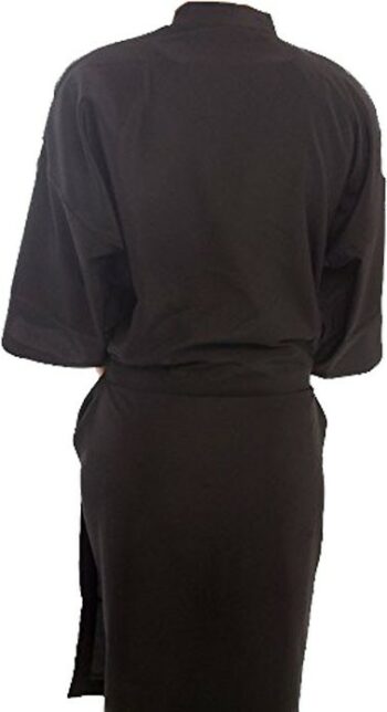 KIMONO POLIESTER NEGRO