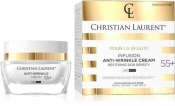 Crema reparadora antiarrugas dia/noche +55 Christian Laurent