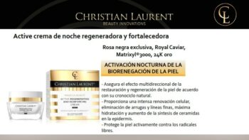 Crema noche Activadora y regeneradora Christian Laurent