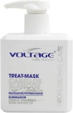 VOLTAGE MASCARILLA CABELLOS BLANCOS Y GRISES 500 ML