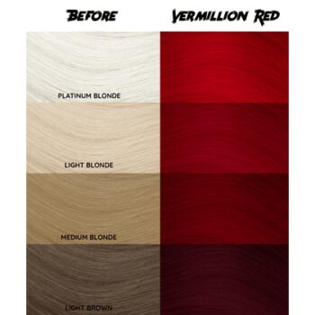 CRAZY COLOR Nº 40 VERMILLION RED