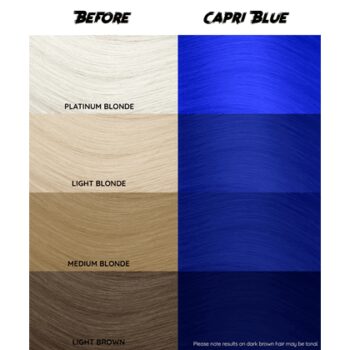CRAZY COLOR Nº 44 CAPRI BLUE
