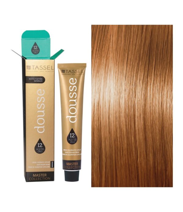 TINTE DOUSSE by TASSEL Nº 7.34 - RUBIO MEDIO DORADO COBRE