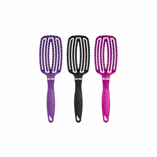 CEPILLO VENTED BRUSH LILA/NEGRO/ROSA