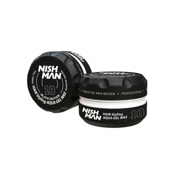 La Cera Aqua Gel NISHMAN 10 BLACK (150 ml) 