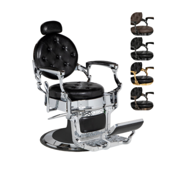 SILLÓN CABALLERO PERFIDO - NEGRO/MARRÓN/BRONCE/ORO/CHROME