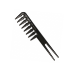 PEINE DOBLE PÚA RAGNAR NEGRO PARA MECHAS