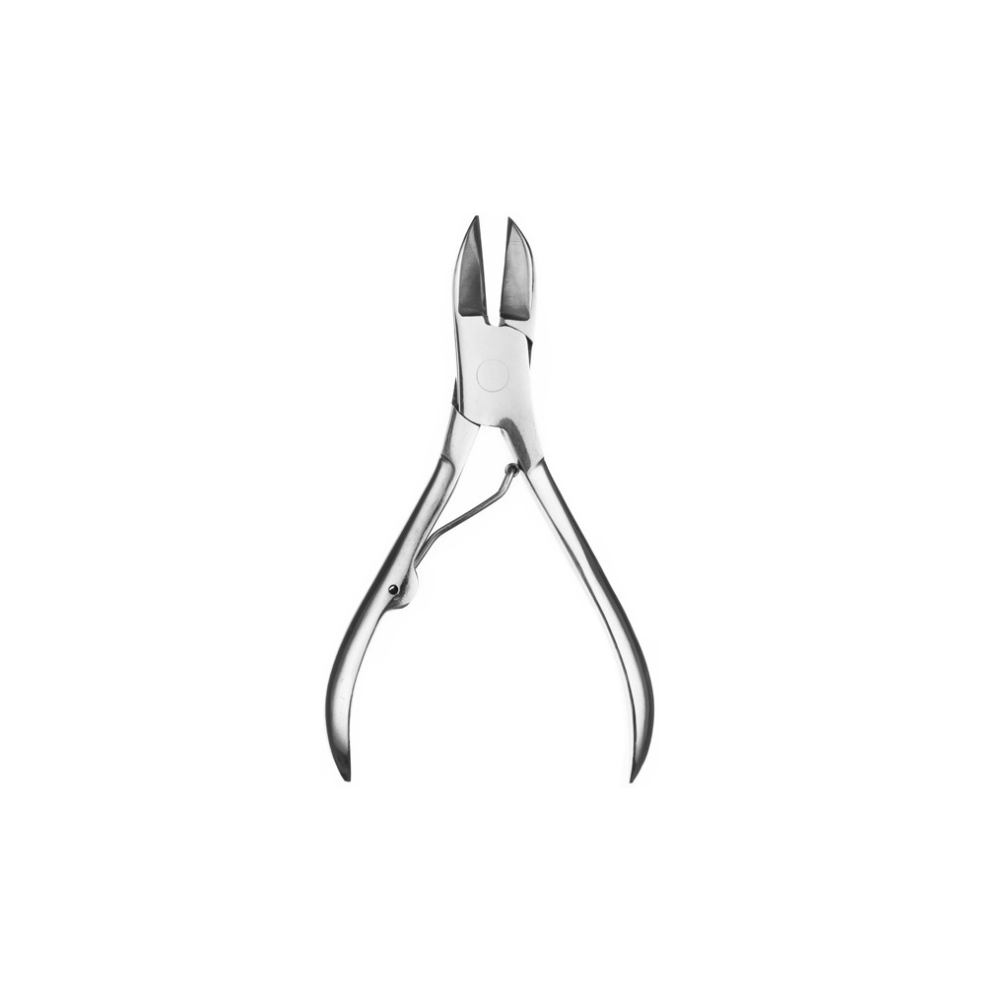 1 apoyo 10.5cm ALICATE PEDICURA 1 APOYO CURVO (10.5CM) UNIKA - Imagen 1