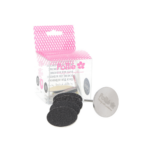 FRESA DISCO PEDICURA 25MM POLLIÉ (+4 REPUESTOS)