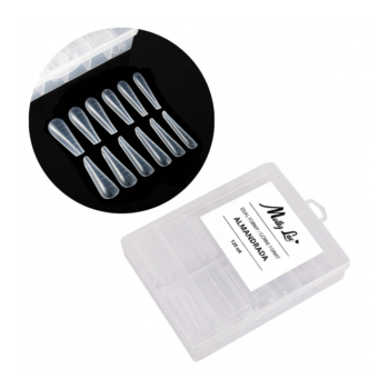 MOLDES DUAL ACRÍLICO GEL MOLLY LAC (120 UNIDADES) ALMENDRA - Imagen 2