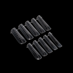 MOLDES DUAL ACRÍLICO GEL MOLLY LAC (120 UNIDADES) XL