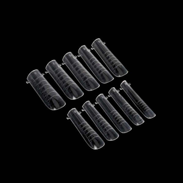 MOLDES DUAL ACRÍLICO GEL MOLLY LAC (120 UNIDADES) XL