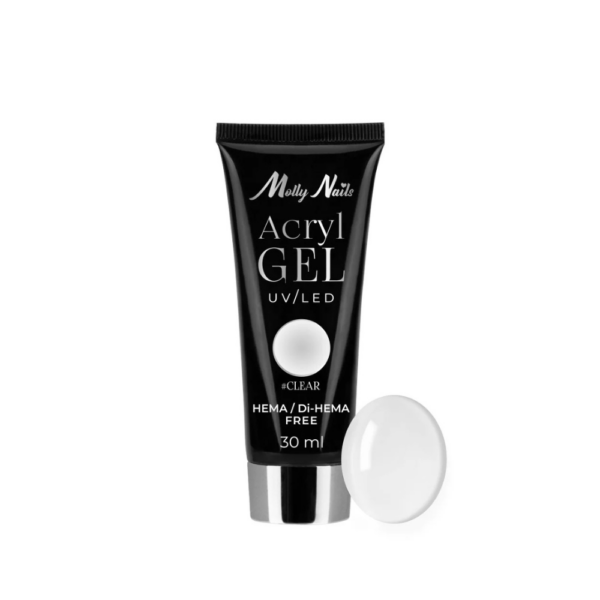 ACRÍLICO EN GEL CLEAR MOLLY LAC (30 ML)