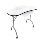 MESA MANICURA PLEGABLE CON CAJÓN Y APOYAMANOS