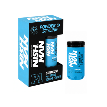 POLVOS NISHMAN FUERTE MATE P1 GUMGUM (20 GR)