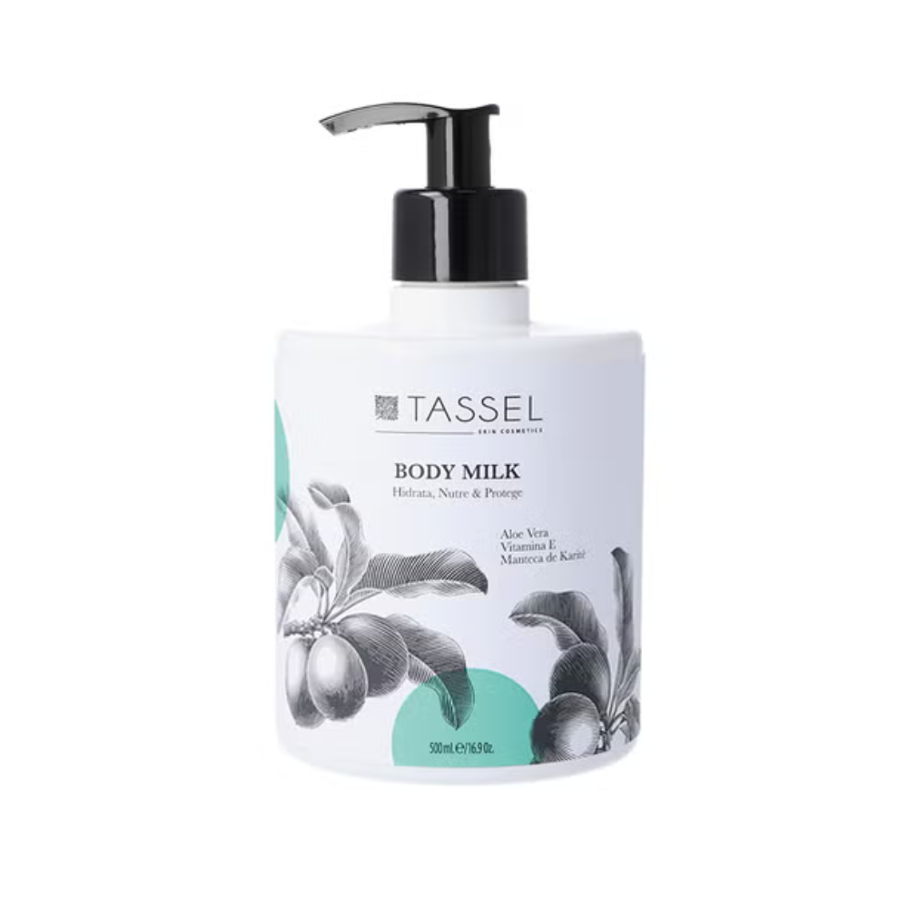 Crema BODY MILK Cuerpo CREMA HIDRATANTE CORPORAL TASSEL BODY MILK (500 ML) - Imagen 1